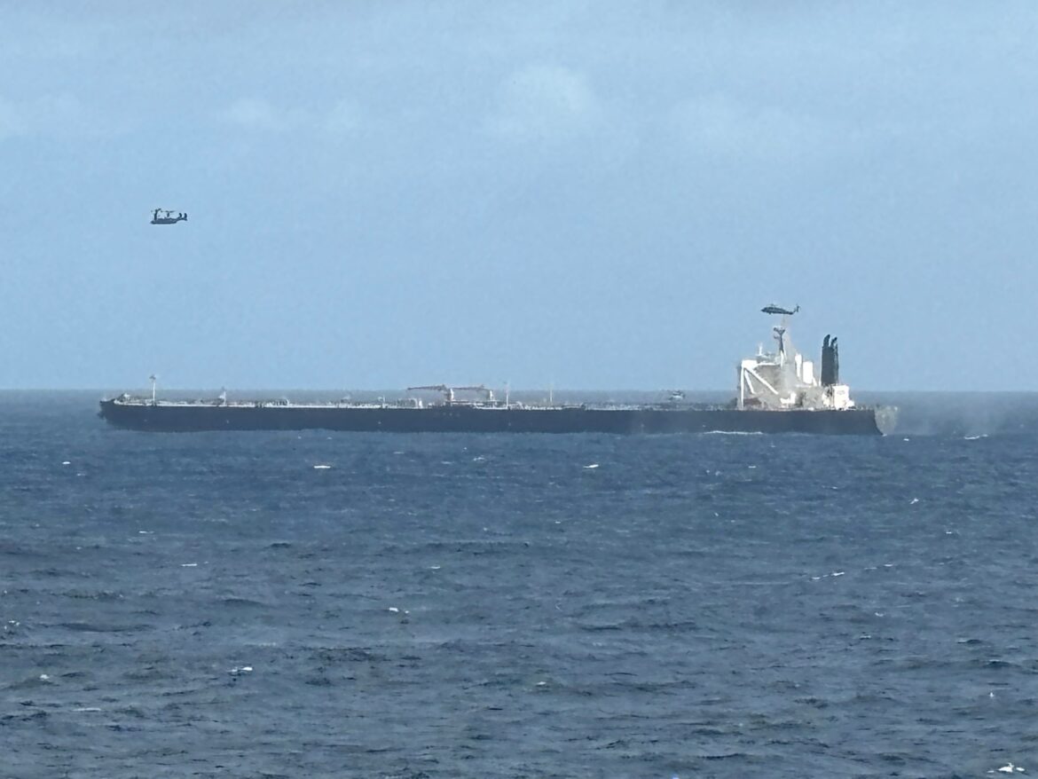 American Forces Seize Yet Another Iranian Supertanker in Strait of Hormuz